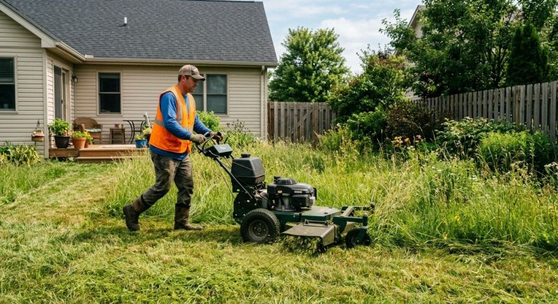 Fall Mowing in Bowie, MD