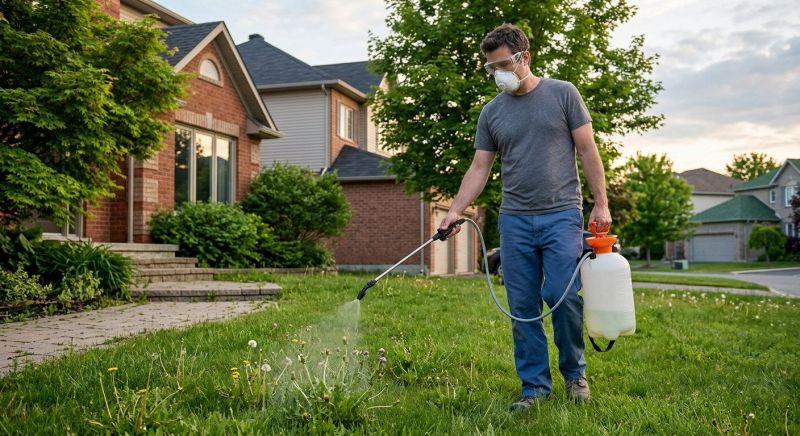 Lawn Spraying in Rockwall, TX