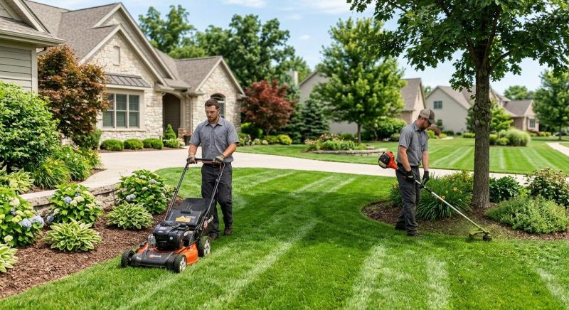 Weekly Lawn Maintenance in Bowie, MD